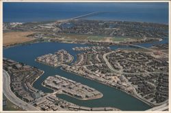 Aerial View of Foster City Homes & Condominiums, CA Postcard