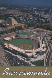 Raley Field, Old Sacramento, Sacramento Rivercats Baseball Postcard