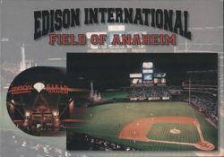 Edison International Field of Anaheim Night Game Postcard