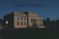 Old Courthouse, Susanville, California Postcard