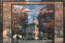 McHenry Mansion Modesto California Postcard