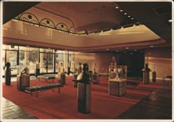 University of Southern California Heritage Hall Trophy Gallery Postcard