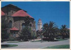 Stanford University Quadrangle & Hoover Tower Postcard