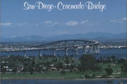 San Diego-Coronado Bridge Postcard