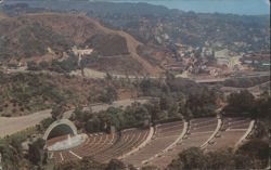 Hollywood Bowl & Pilgrimage Theatre, Hollywood CA Postcard