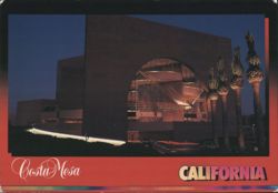 Orange County Performing Arts Center, Costa Mesa Postcard