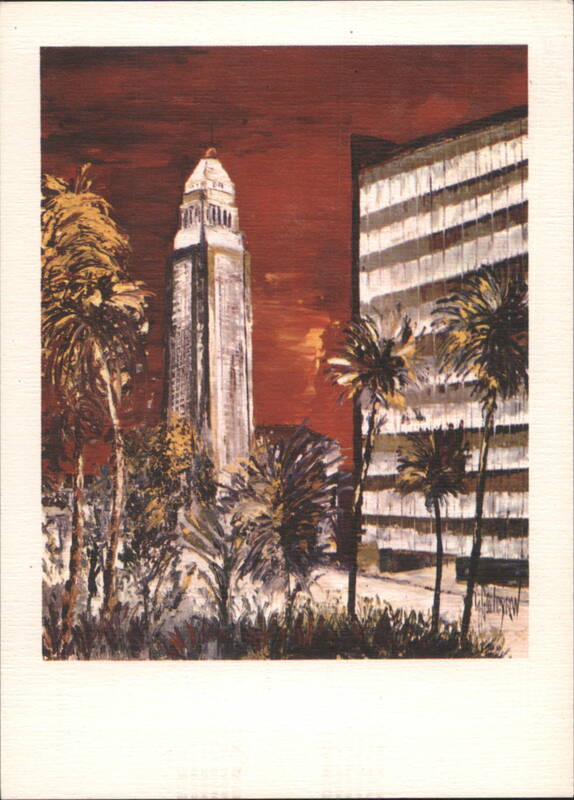Los Angeles Downtown City Hall & Civic Center by Pierre Marc California