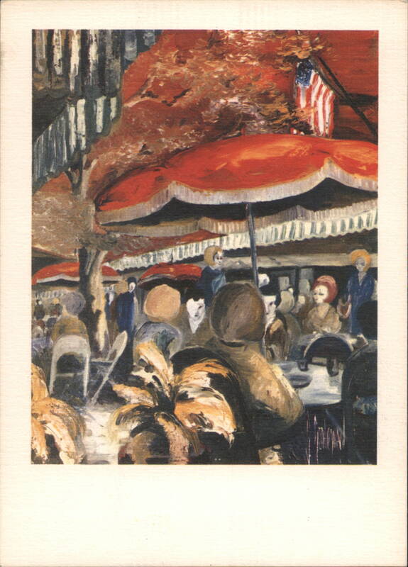 World-Famous Farmers' Market, Outdoor Cafe Scene Los Angeles California