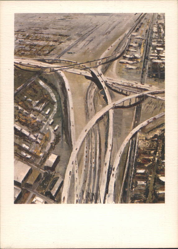 Spectacular Aerial View of San Diego-Santa Monica Freeways California