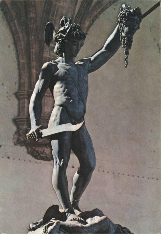 Perseus with Head of Medusa, Benvenuto Cellini, Florence Italy