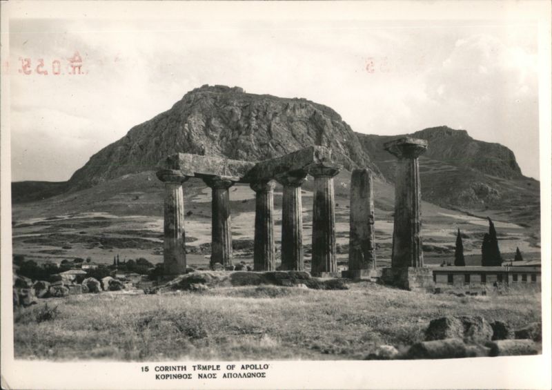 Corinth Temple of Apollo, Greece Greece, Turkey, Balkan States