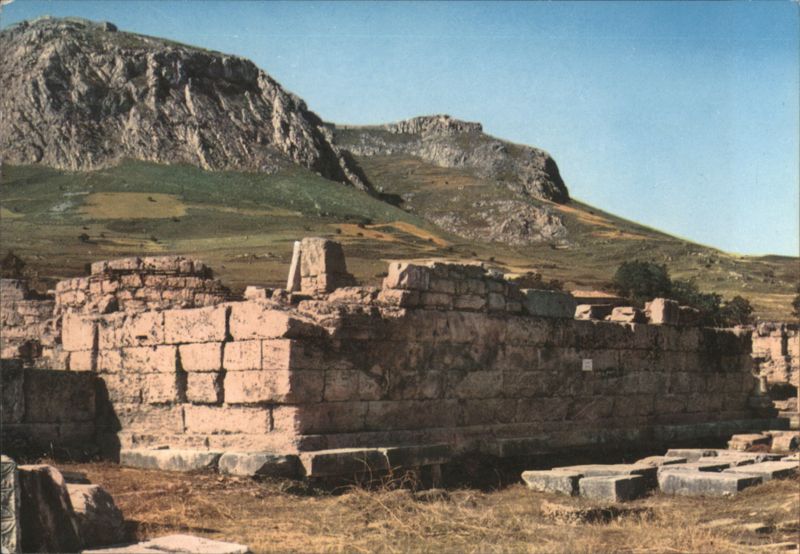 Corinth Ancient Bema of Saint Paul, Greece Greece, Turkey, Balkan States