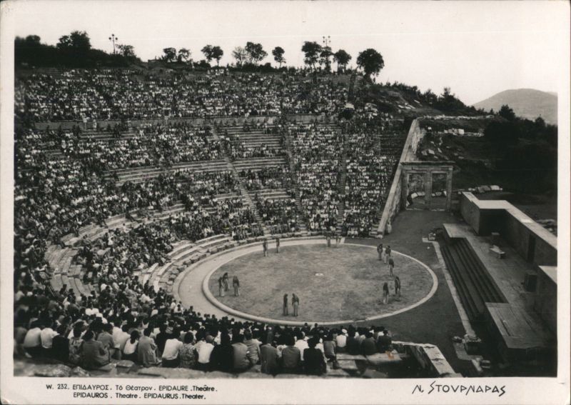 Epidaurus Theater, Greece - Ancient Amphitheater N. STOURNARAS