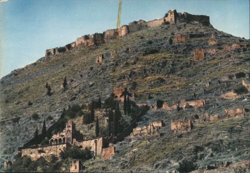 Mystras Pantanassa Monastery & Villehardouin Fortress Greece