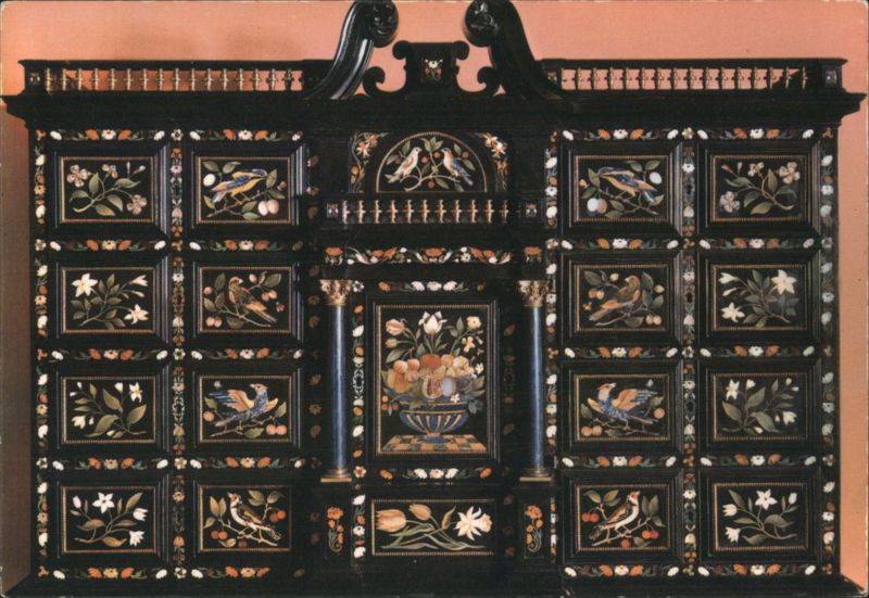 Florentine Mosaic Cabinet, Palazzo Vecchio, Florence Italy