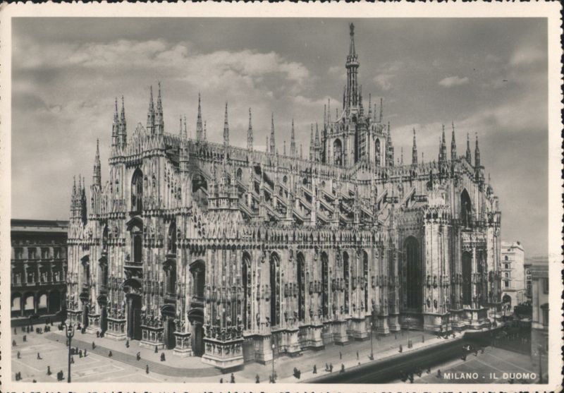 Duomo di Milano Gothic Cathedral Italy