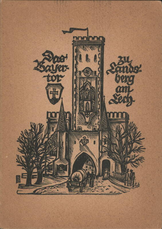 Das Bayer-tor Zu Landsberg am Lech Germany