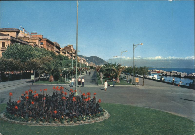 Salerno Lungomare Trieste Waterfront Promenade Italy