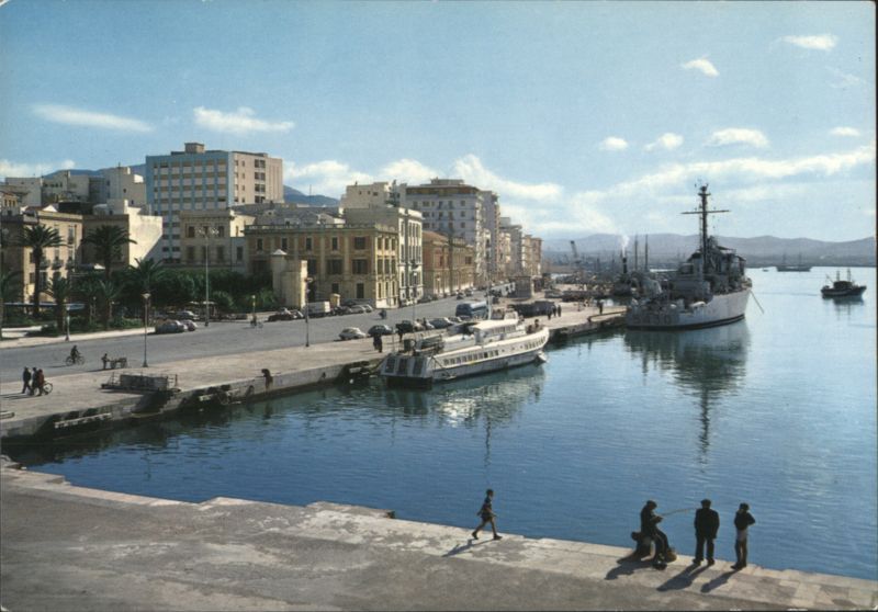 Trapani Harbor, Ships, Waterfront - Sicily's Shipping Hub Italy