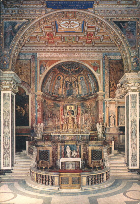 Basilica S. Maria Nova, Bernini's Confession, Rome Italy