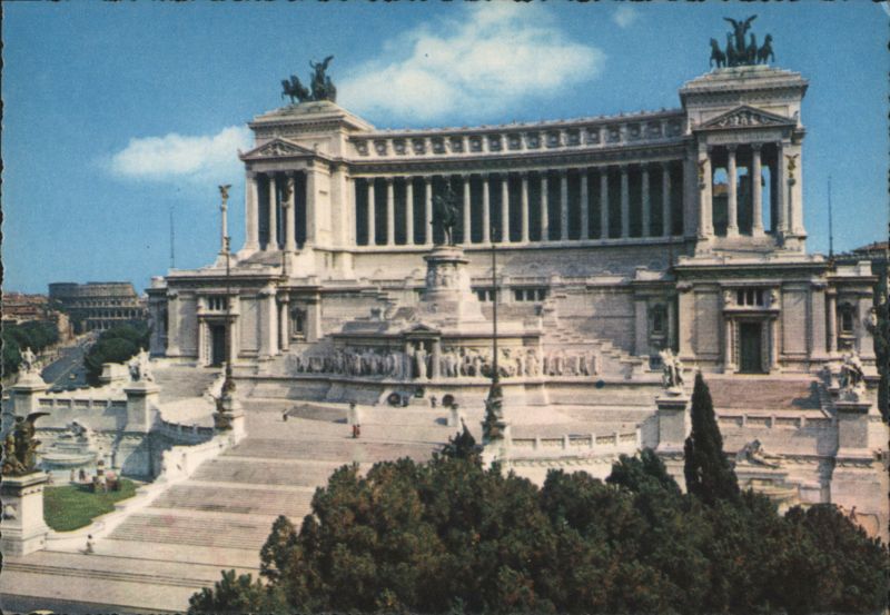Victor Emmanuel II Monument Rome Italy
