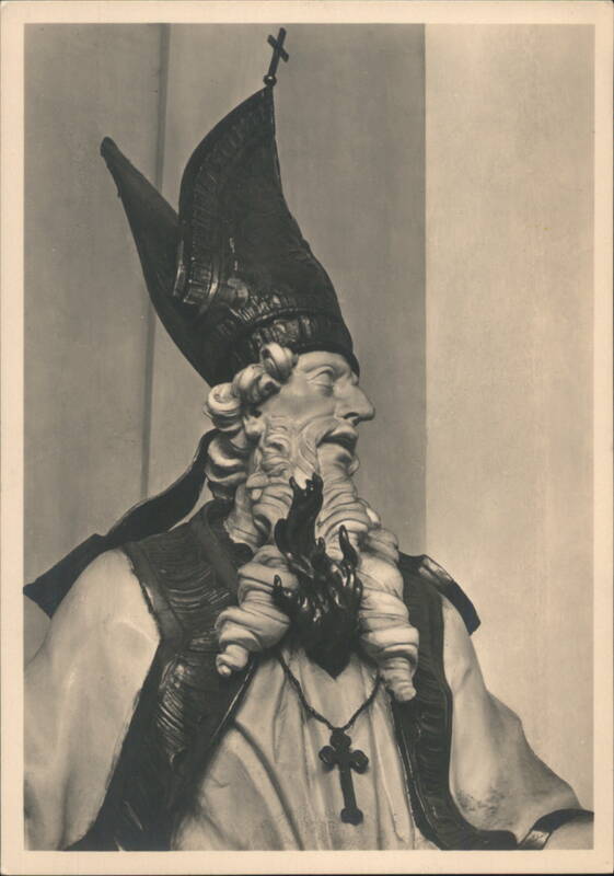 St. Augustine Statue, Wieskirche, Steingaden Germany