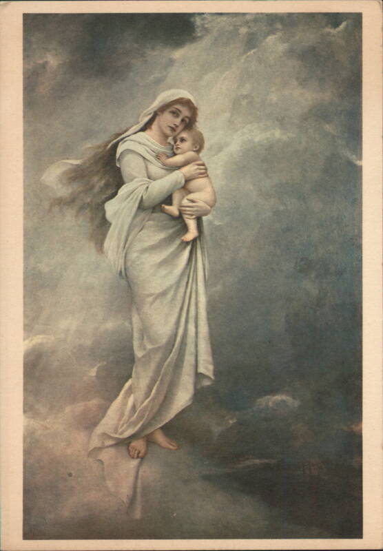 THE VISION - Mary and Child by Baron Cuno de Bodenhausen