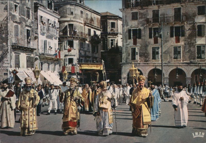 Procession of St Spyridon, Corfu Greece N. Stournara
