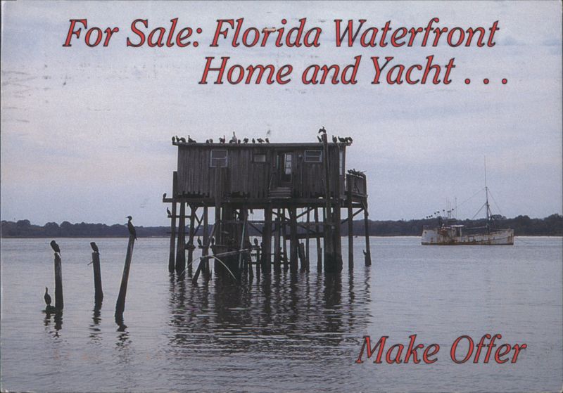 For Sale: Florida Waterfront Home and Yacht M. Traver