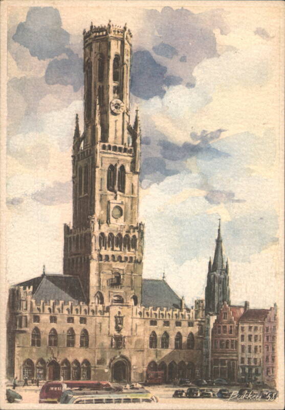Het Belfort - Le Beffroi, by Bakkas Bruges Belgium