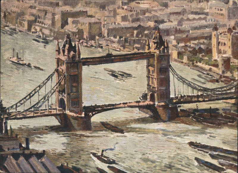Tower Bridge, London by Adrian Hill United Kingdom