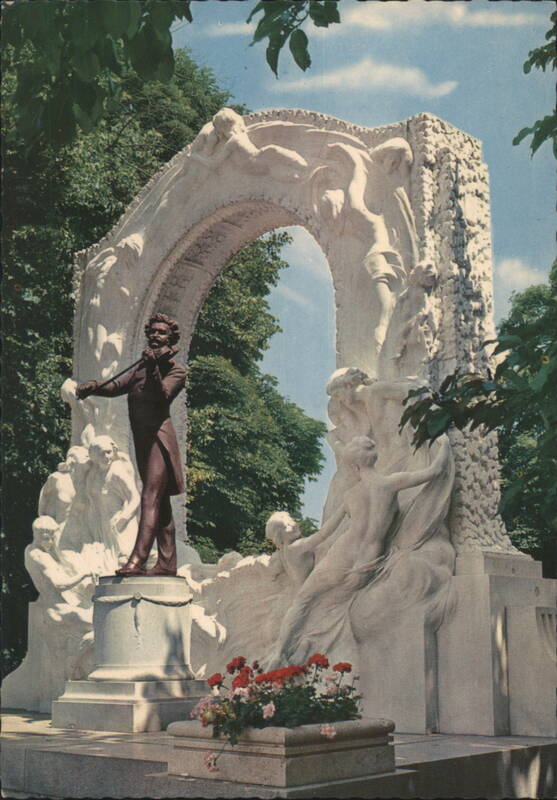 Johann Strauss Monument, Vienna Austria