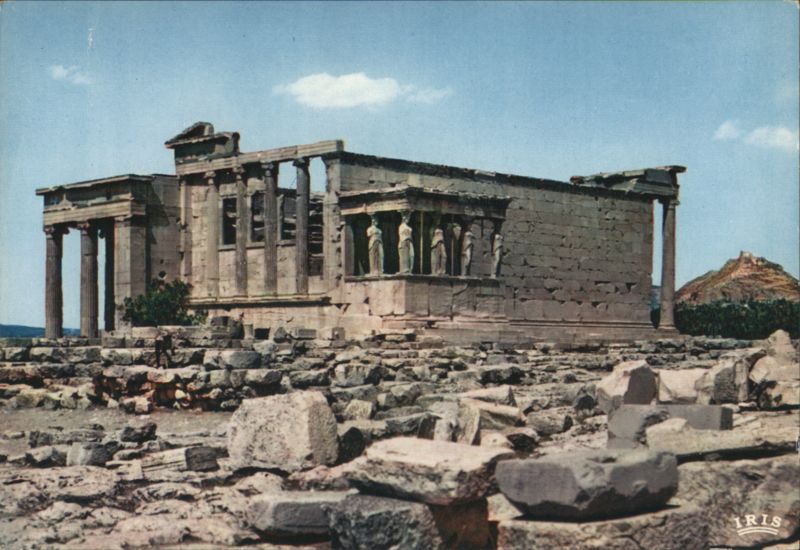 Athens The Erechtheion Acropolis Greece Greece, Turkey, Balkan States