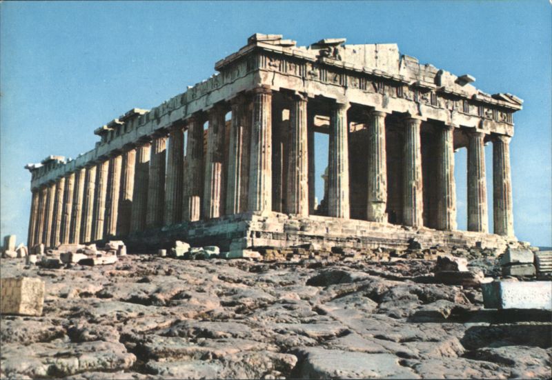 Parthenon Temple, Acropolis Athens Greece Ioannou Trimpoli
