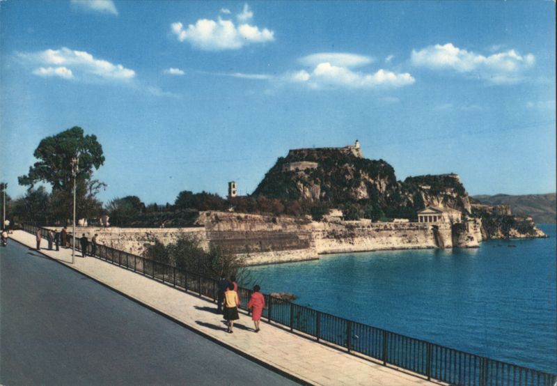 Corfu Old Fortress, Promenade, Greece N. STOURNARA