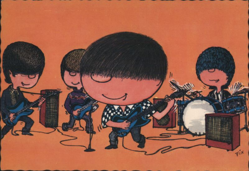 Chouchoi et son Orchestre - French Beatles Cartoon Band