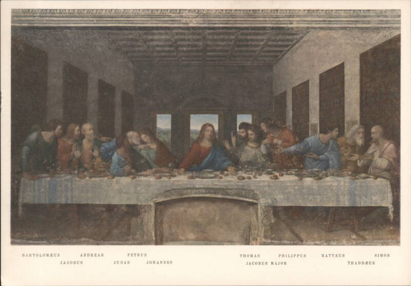 L'ULTIMA CENA, Leonardo da Vinci, Milano Italy