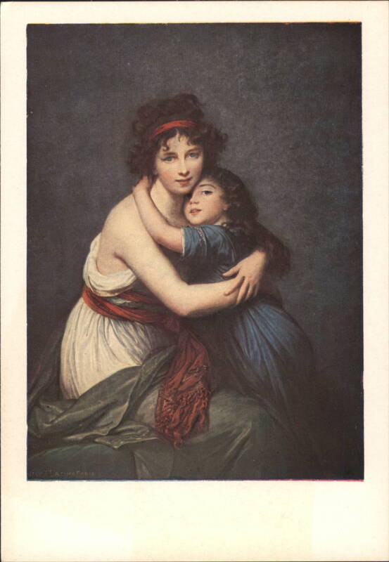 Elisabeth Vigée-Lebrun & Daughter, Louvre Painting