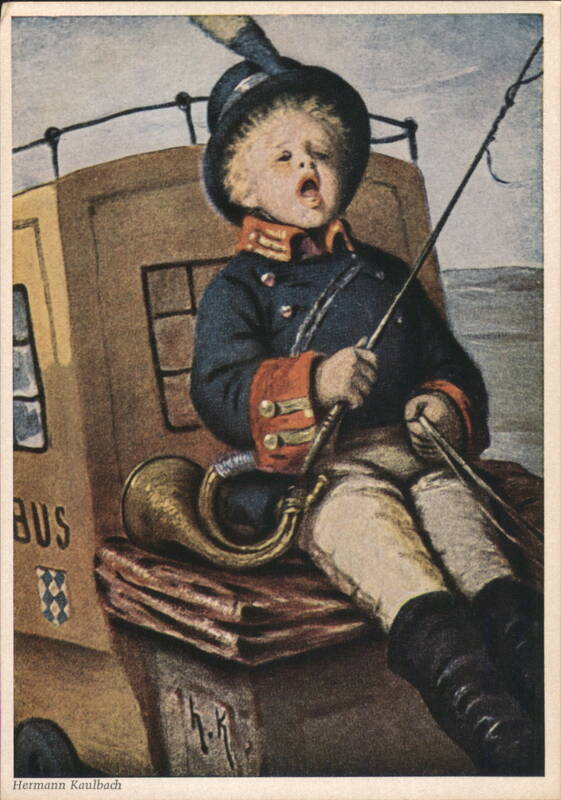 Hermann Kaulbach - Der Kleine Postillon Children