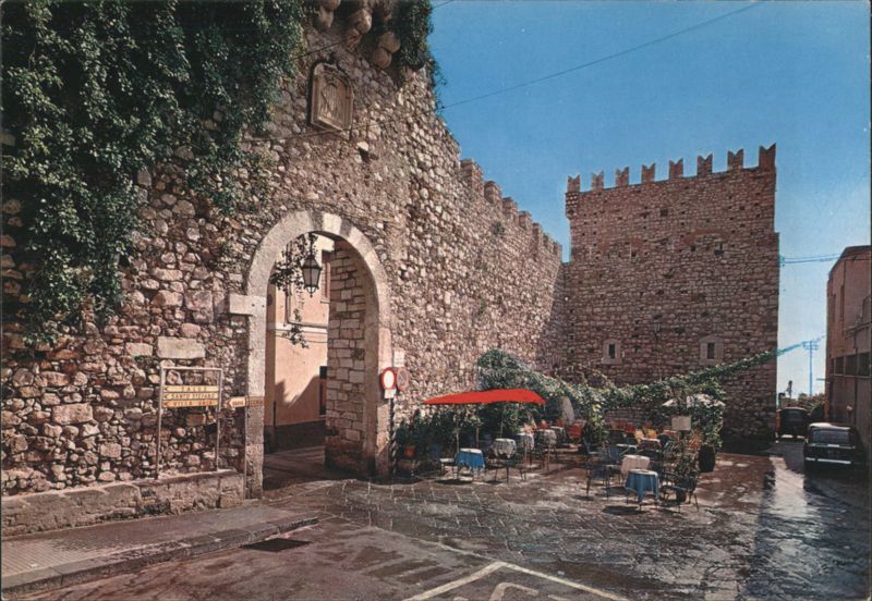 Taormina - Palazzo Duca S.Stefano & Porta Catania Italy