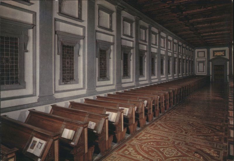 Biblioteca Mediceo Laurenziana, Foreshortened View Firenze Italy