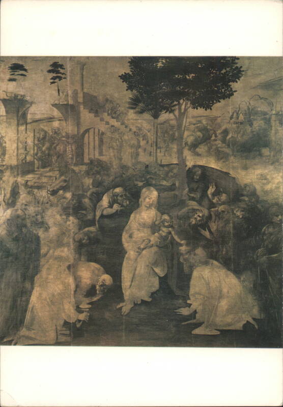 Leonardo da Vinci - Adoration of the Magi Art