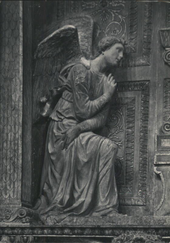 Donatello, Archangel Gabriel, Annunciation Detail Florence Italy