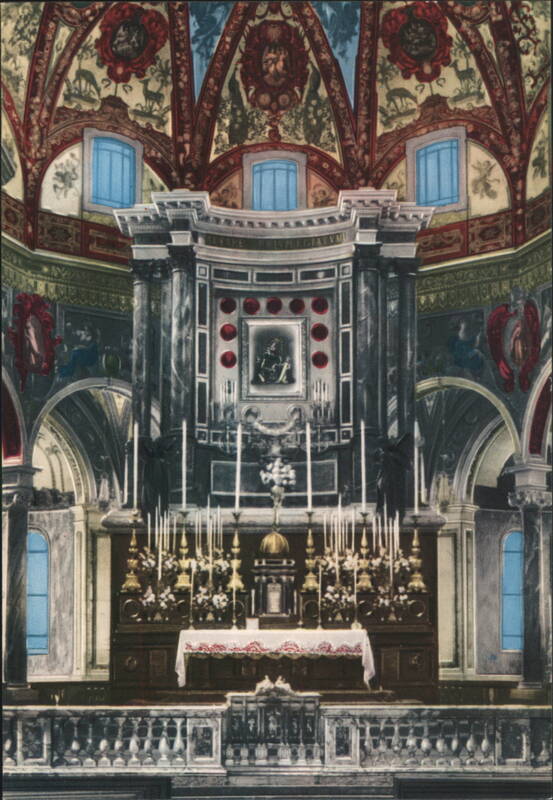 Sanctuary of Pompeii, New Throne of Most Holy Virgin Italy
