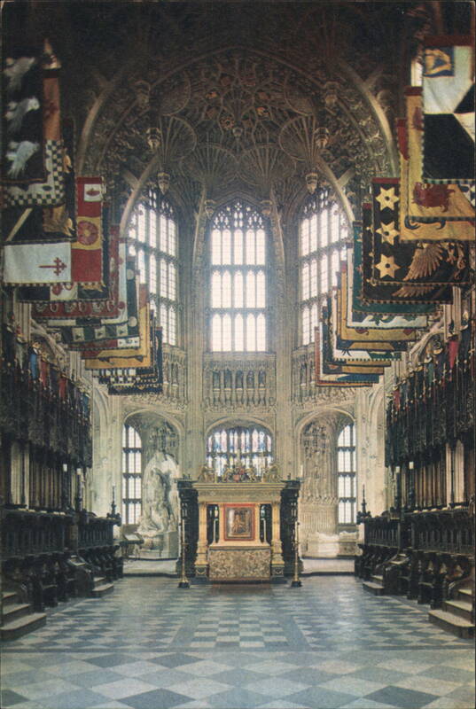 Westminster Abbey - Chapel of Henry VII Interior London United Kingdom