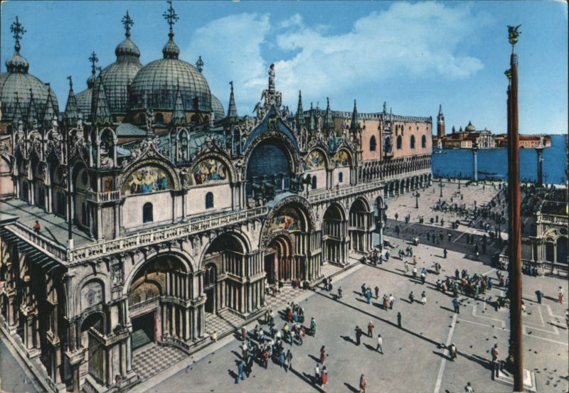 Piazzetta, St. Mark's Basilica & St. George's Island Venezia Italy