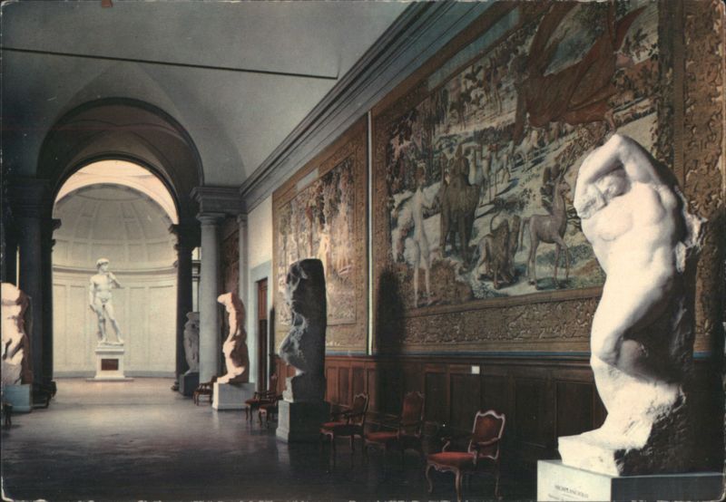 Florence Academy Gallery, David & Tapestries Italy