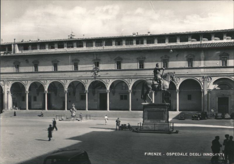 Ospedale degli Innocenti, Piazza Annunziata Firenze Italy