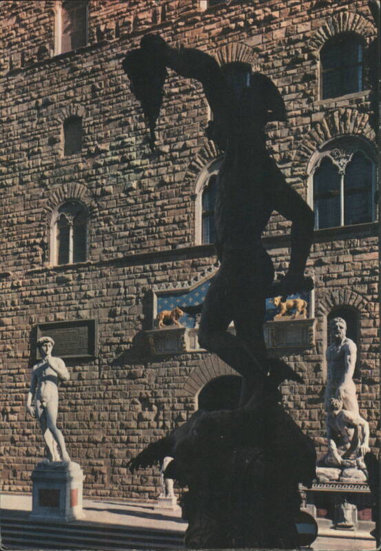 Perseus with Medusa's Head, Palazzo Vecchio, Florence Italy