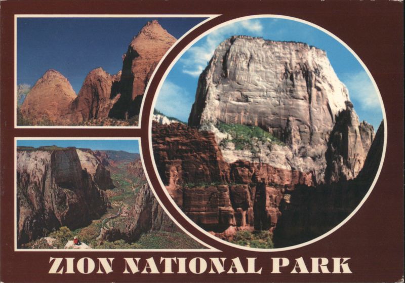 Zion National Park Scenic Views Utah
